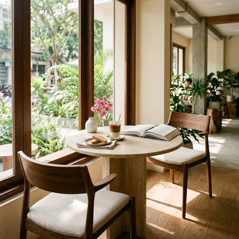 Bàn pha chế phin cà phê