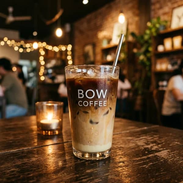 Ly cà phê sữa Oatside ấm áp trong một tối mưa Sài Gòn