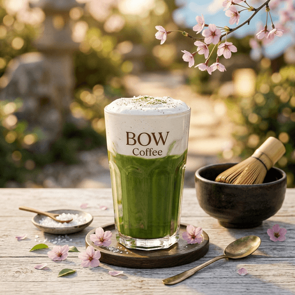 Matcha kem muối
