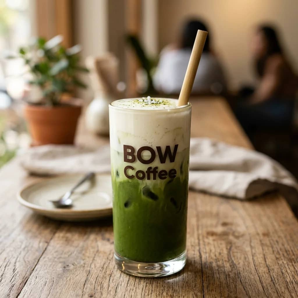 Matcha kem muối